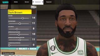 Andre Drummond face creation on NBA2K23 Next Gen