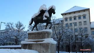 Schnee in München - 2023