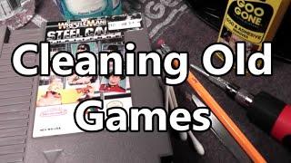 How I Clean My Old Video Game Cartridges (Sega, Atari, Nintendo Ect.)