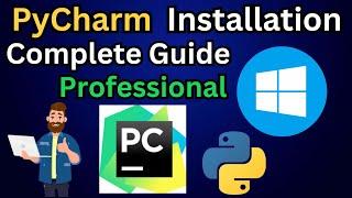 How To Install PyCharm Professional IDEA on Windows 10/11 [ 2024 Update ] - Complete Guide