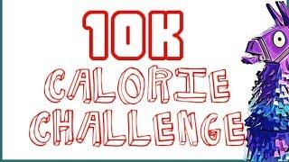 10.000 CALORIE CHALLENGE | FORTNITE EDITION