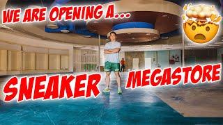 We are Opening the Craziest Sneaker Store in America... *Exclusive look inside Common Hype HQ*