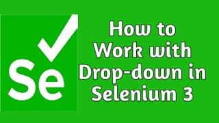 How to Handle Dropdown in Selenium Webdriver