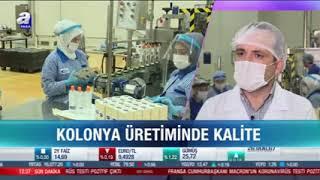 Kolonya Üretim Aşamaları – A Para  TV Çarklar Dönüyor Programı