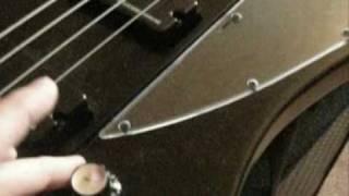 Epiphone Thunderbird Goth Bass Modifications (part 2)