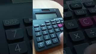 How to turn off Casio calculator trick ||casio||