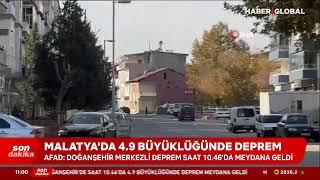 SON DAKİKA! Malatya'da Korkutan Deprem