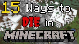 15 Ways to Die in Minecraft