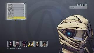 Borderlands TPS: ALL CHARACTER HEADS!