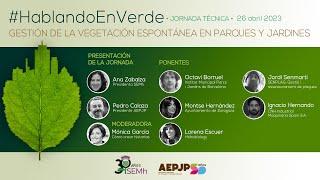 #HablandoEnVerde | Gestión de la vegetación espontánea en parques y jardines