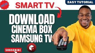 How to Download Cinema Box on Samsung Smart TV | How to Install Cinema Box on Samsung Smart TV