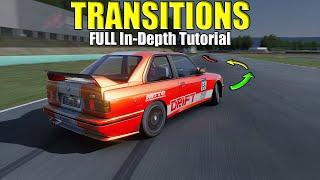 How to Drift #9 | Transitions Full In-Depth Tutorial | Assetto Corsa