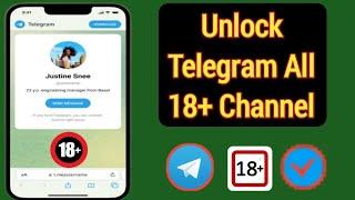 How to Unlock Telegram All 18+ Channel 2023