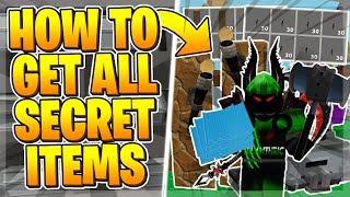 How to Get ALL Secret Items in Roblox Skyblock... (Food Processor, Test Totem, Torch, & More)