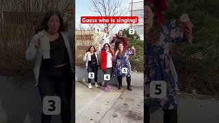 Who is singing?  #pinkponyclub #guesswho #challenge #singing #music #guesswhoissinging #choir
