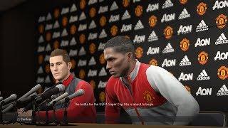 PES 2018 - Manchester United Press Conference Room