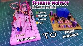 Speaker Protect | Rockola Modified may Signal, Clip at Protect Led Indicator na