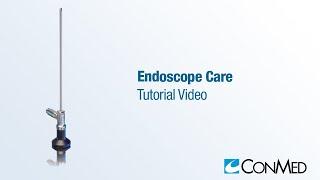 Proper Endoscope Care - CONMED Tutorial
