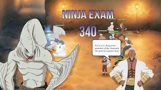 (176k) Shinobi Alliance VS Kisame! Ninja Exam 340  |  Naruto Online