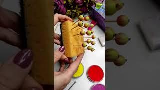 Как я создаю ягодные украшения #полимернаяглина #лепка #cernit #polymerclay #tutorial #diy #уроки