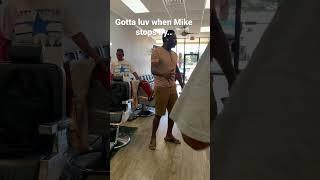 #88 Playmaker at the Barbershop.. #cowboys#halloffame#cooldude#barbershop