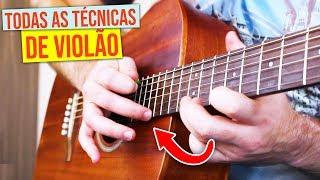 TODAS AS TÉCNICAS DE VIOLÃO em um único solo!