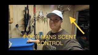 Hunting Scent Control Tips- Ozone Generator- Poor Mans Tricks and A Tour of my Hunting Room