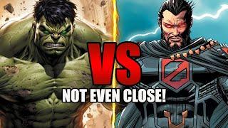 Why Hulk VS General Zod Isn't Even Close!