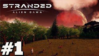 RİM WORLD BENZERİ YENİ OYUN / Stranded Alien Dawn Türkçe Oynanış - Bölüm 1