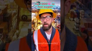 IQ 1000 is too super #adamrose #funny #construction #engineering #shortvideo
