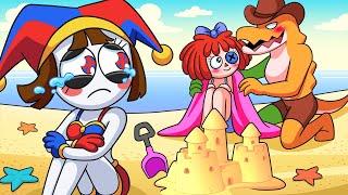 NEW AMAZING DIGITAL CIRCUS // GUMMIGOO CHEATED ON POMNI!? Sad Love Story 2D ANIMATION