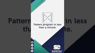 Pattern Program | Learn and code square pattern in less than a minute #shorts #patternshorts