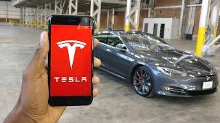 Tesla Model S P100D: The App!