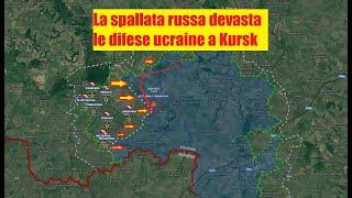 La Spallata russa devasta le difese ucraine a Kursk