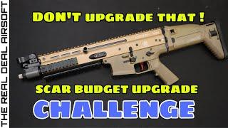 TRASH UPGRADE CHALLENGE ( SCAR L ) & Disassembly Airsoft AEG