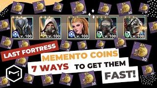 Last Fortress Underground - How to Get Memento Coins Fast