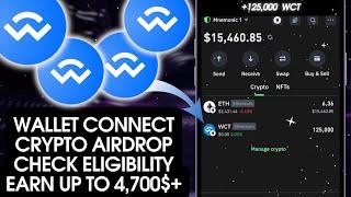 Started Wallet Connect Airdrop | Earn Up To 4,700$ WCT | Crypto Airdrop