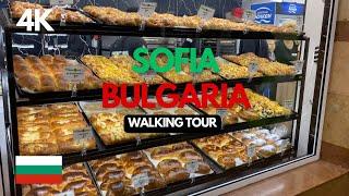 Sofia Bulgaria Walking Tour 4K софия българия HDR 60fps 