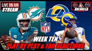 Miami Dolphins VS Los Angeles Rams  Week 10 Live Stream