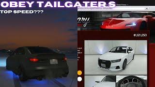 GTA 5: OBEY TAILGATER S REVIEW - UPGRADES AND SPEED TEST!!