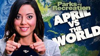 April Ludgate Vs The WORLD | Parks and Recreation | Comedy Bites