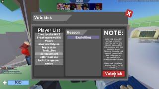 TFW You Cant Vote Kick.. (Roblox Arsenal)