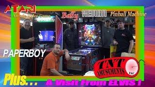 #1115 Bally XENON Pinball Machine & Atari PAPERBOY Video Game - TNT Amusements