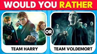 Would You Rather | Harry Potter Edition Quiz 🪄‍️