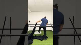 Watch us build a SimSpace Golf Enclosure in less than 60 minute #golfsimulator #golf #golfers