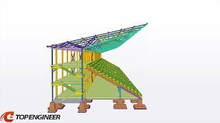 325 Stadium in Tekla Structures