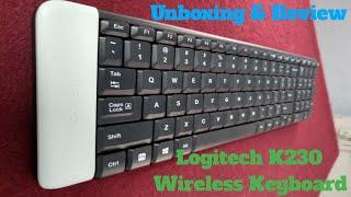 Logitech K230 2-Year Battery Life Wireless Laptop Keyboard  (Black) Unboxing & Review #rowdytech