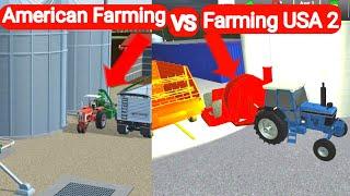 AMERICAN FARMING VS FARMING USA 2 WOW