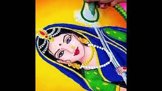 VERY UNBELIEVABLE  RANGOLI  , SUPPER CREATIVITY 