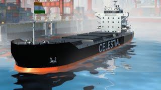 Ship Sim 2019 || Bulk Carrier || Gameplay || Celestial Shipping || Cargo loading || Navigation